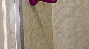 Having fun with my dildo in the bathroom, so relaxing! 😏💦