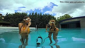 Wow, check out Katya Nakolkina, perfect brunette babe underwater