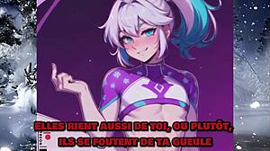 Ruby and Blake train you in RWBY hentai femdom denial