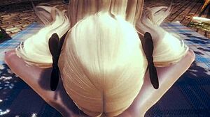 原神同人Hentai - POV Fischl口交射满嘴！