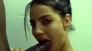 Quickie in Emi Rippi's Bathroom with Jeferson Dotadoo Goes Wild!