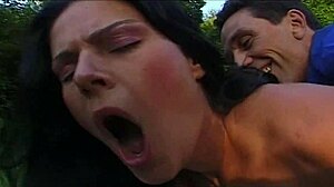 in this story, little bee maya craves steve's cum, getting a facial after blowjob on tits.