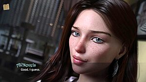 Blonde and redhead teens play erotic game in summer's gone 54