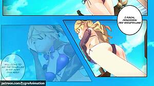 Hentai 3D Anime Girl Takes Deep Creampie in Video 20