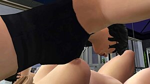 A Quick Encounter in The Sims 4