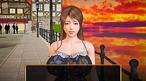 In my new family episode, the blonde character with big tits and ass engages in erotic hentai scenes