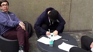 Blonde Redhead Gay Couple's Anal Assfucking