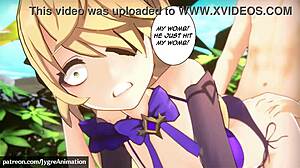 Hentai 3D Anime Girl Takes Deep Creampie in Video 20