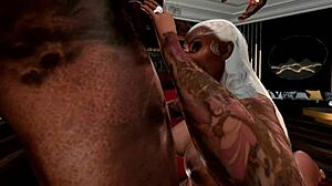 eros garden hentai scene with emo characters in nature!