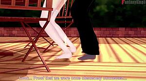 Azur Lane Belfast Fucks In Restaurant Quickly