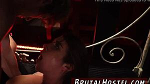 teen felicity feline dominates tourists with extreme outdoor blowjob in this exciting scene