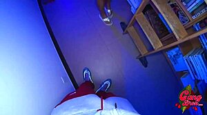 Curvy Librarian Craves Intense Creampie Action