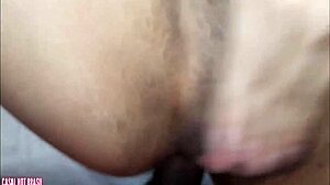 she came hard and begged me to fuck her ass, so i did and came inside her during our amateur teen sex