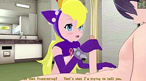 Wapeach's Quick Hentai Masturbation And Creampie