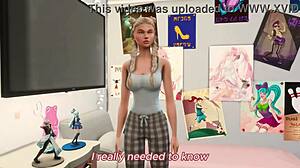 Watch the horny stepsister masturbate for her stepbrother!