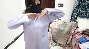 pakistani college girl sobia nasir teases with hot nude dance moves