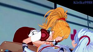 Setsuko Ohara And Excellen Browning And Ruri Hoshino Intense Futanari Sex - Super Robot Wars Z & Impact & Martian Successor Nadesico Hentai