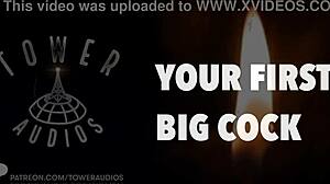 experience first big cock with dirty talk.