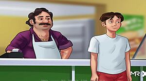 In summertime saga, the teen needs to make more money through sex episode 1 46!