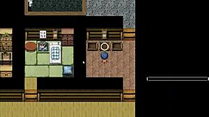 tanned girl natsuki in hentai game ep 4 with plump curvy body