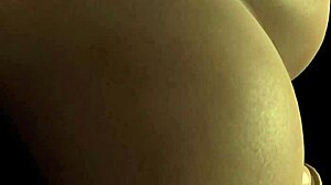 hot milf in 3d hentai can't stop humping that plastic dick with her tits bouncing