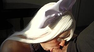 Horny Maid Fucked In Kitchen With Toys!