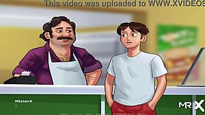 In summertime saga, the teen needs to make more money through sex episode 1 46!