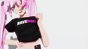 bratty anime girl dominated by big black cock