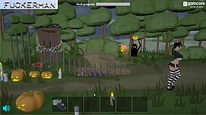 Complete Gameplay - Halloween Bambook with Cumshots