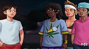 In summertime saga, the teen needs to make more money through sex episode 1 46!