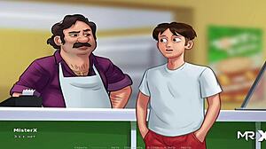 In summertime saga, the teen needs to make more money through sex episode 1 46!