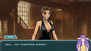 star chanel is getting lara from behind with toys and big tits 😏