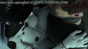 Projekt passion girl gets creampied by big dick!