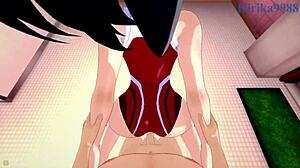 Momo and Kyoka have intense sex!