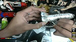 Its time to paint little grey alien dildo