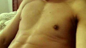 Oh, the hot brunette's desire for sex with the Indian guy in this interracial gay encounter!