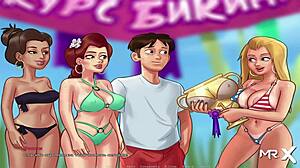 hey, in summertime saga, you gotta snack on that milk 96 blowjob