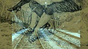 Vintage cartoon drawings from retro anime collection