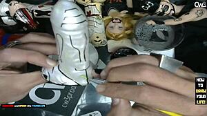 Its time to paint little grey alien dildo