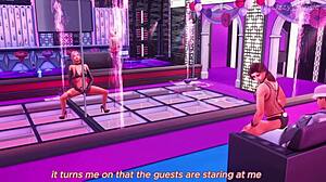 Stripper craves multiple creampies in Sims 4 animation