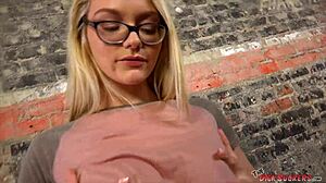 Alli Rae Feels Deepthroat on Big Dick