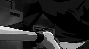 this anime footjob is so hot with hentai action!