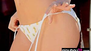 BEHIND THE SCENES NUDE SURFER SLUT SHOWS NATURAL TITS AND ASS ON BEACH