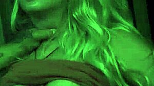 Stranded teen takes a rough pounding in the open air.