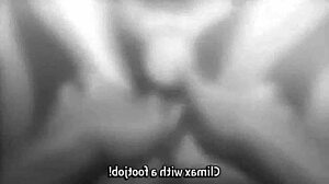 this anime footjob is so hot with hentai action!