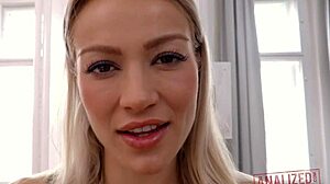 blonde babe cherry kiss gets ass fucked aggressively