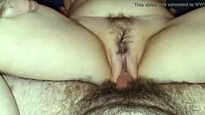 Amateur wife's wet pussy fucked and touched in POV closeup