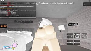 intense roblox adventure with big black cock and cowgirl riding