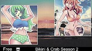 Bikini and crab action in season 2, so hot! 🔥