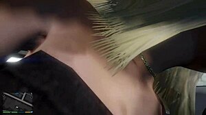 First person hooker encounter in GTA 5 car